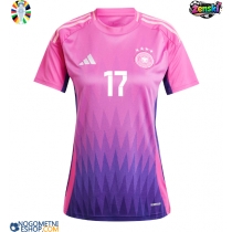 Ženski Nogometni dresi Nemčija Florian Wirtz #17 Gostujoči EP 2024 Kratek Rokav